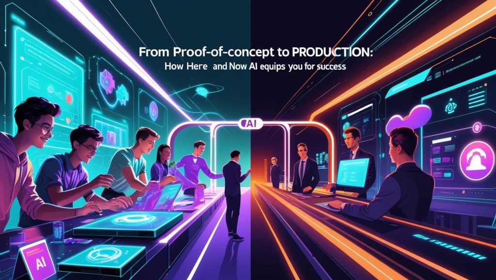 From Proof-of-Concept to Production: Why Your GenAI Projects Might Fail & How HERE AND NOW AI Equips You for Success