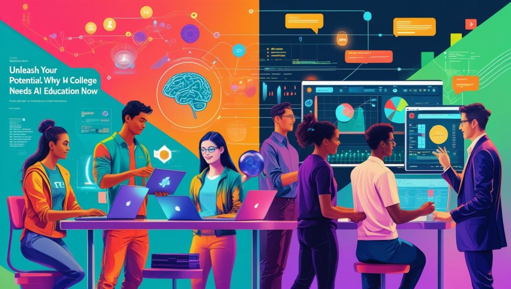 Unleash Your Potential: Why Your College Needs AI Education Now (And How HERE AND NOW AI Can Help)